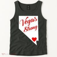Vegas Strong Nevada Heart Script Tank Top thumb 2
