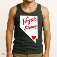 Vegas Strong Nevada Heart Script Tank Top thumb 3