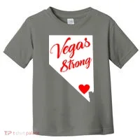 Vegas Strong Nevada Heart Script Toddler T-Shirt thumb 0