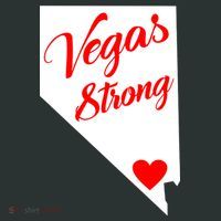 Vegas Strong Nevada Heart Script Women's Long Sleeve Shirt thumb 2