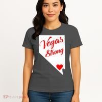 Vegas Strong Nevada Heart Script Women's T-Shirt thumb 4