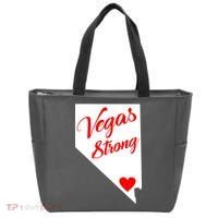 Vegas Strong Nevada Heart Script Tote Bag thumb 0