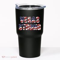 Vegas Strong USA Flag Tumbler thumb 0