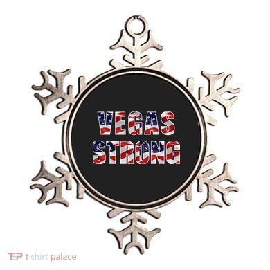 Vegas Strong USA Flag Ornament