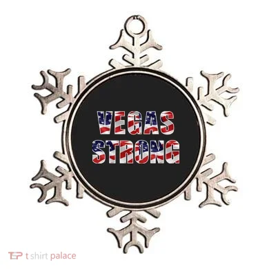 Vegas Strong USA Flag Ornament