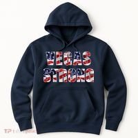 Vegas Strong USA Flag Hoodie thumb 0