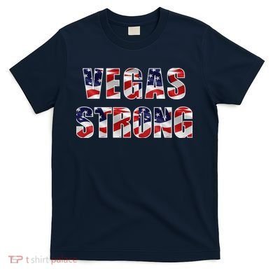 Vegas Strong USA Flag T-Shirt