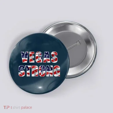 Vegas Strong USA Flag Button