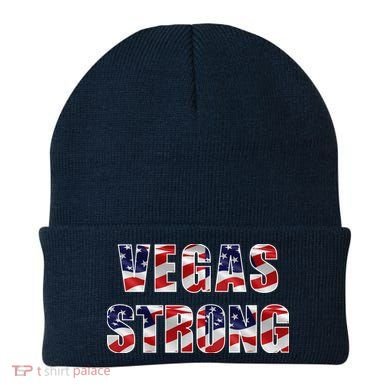 Vegas Strong USA Flag Beanie