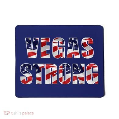 Vegas Strong USA Flag Mousepad