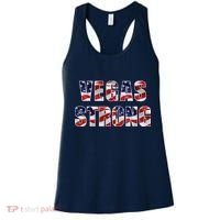 Vegas Strong USA Flag Women's Tank Top thumb 0