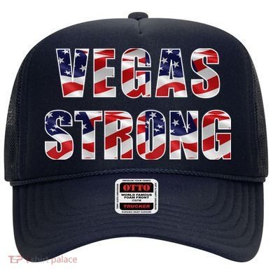 Vegas Strong USA Flag Hat