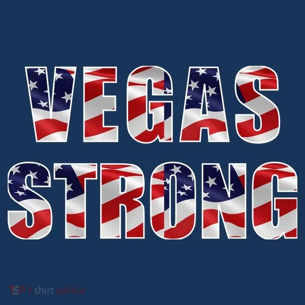 Vegas Strong USA Flag Toddler Hoodie