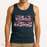 Vegas Strong USA Flag Tank Top thumb 3