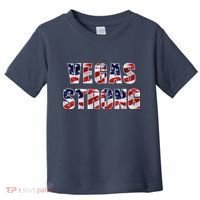 Vegas Strong USA Flag Toddler T-Shirt thumb 0