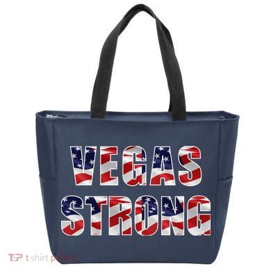 Vegas Strong USA Flag Tote Bag
