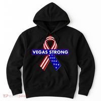 Vegas Strong USA Flag Ribbon Hoodie thumb 0