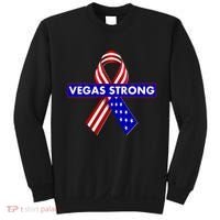 Vegas Strong USA Flag Ribbon Sweatshirt thumb 0