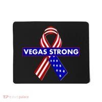 Vegas Strong USA Flag Ribbon Mousepad thumb 0