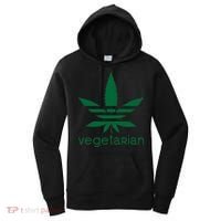 Vegetarian Funny Weed  Women's Hoodie thumb 0