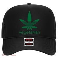 Vegetarian Funny Weed  Hat thumb 0