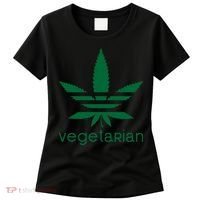 Vegetarian Funny Weed  Women's T-Shirt thumb 0