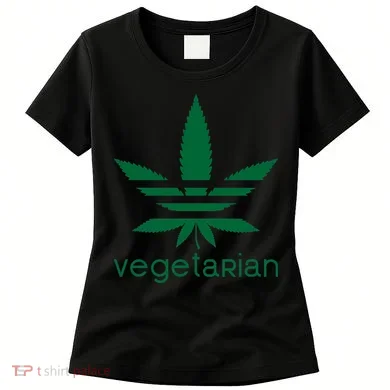 Vegetarian Funny Weed Women's T-Shirt