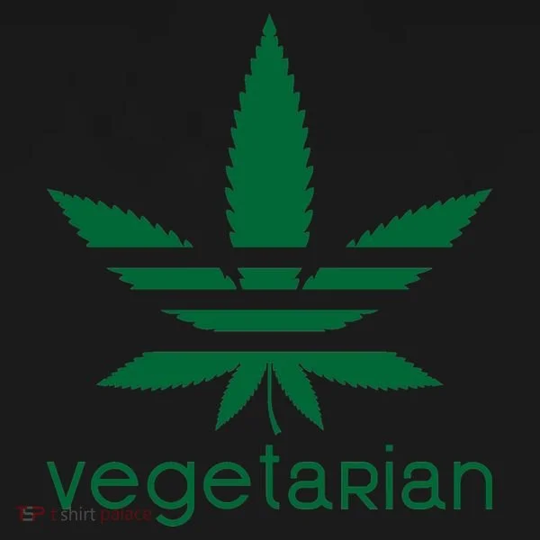 Vegetarian Funny Weed  Kids Hoodie
