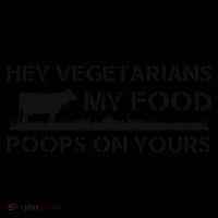 Vegetarians My Food Poops On Yours Coffee Mug thumb 5