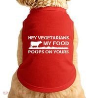 Vegetarians My Food Poops On Yours Doggie Tank thumb 0