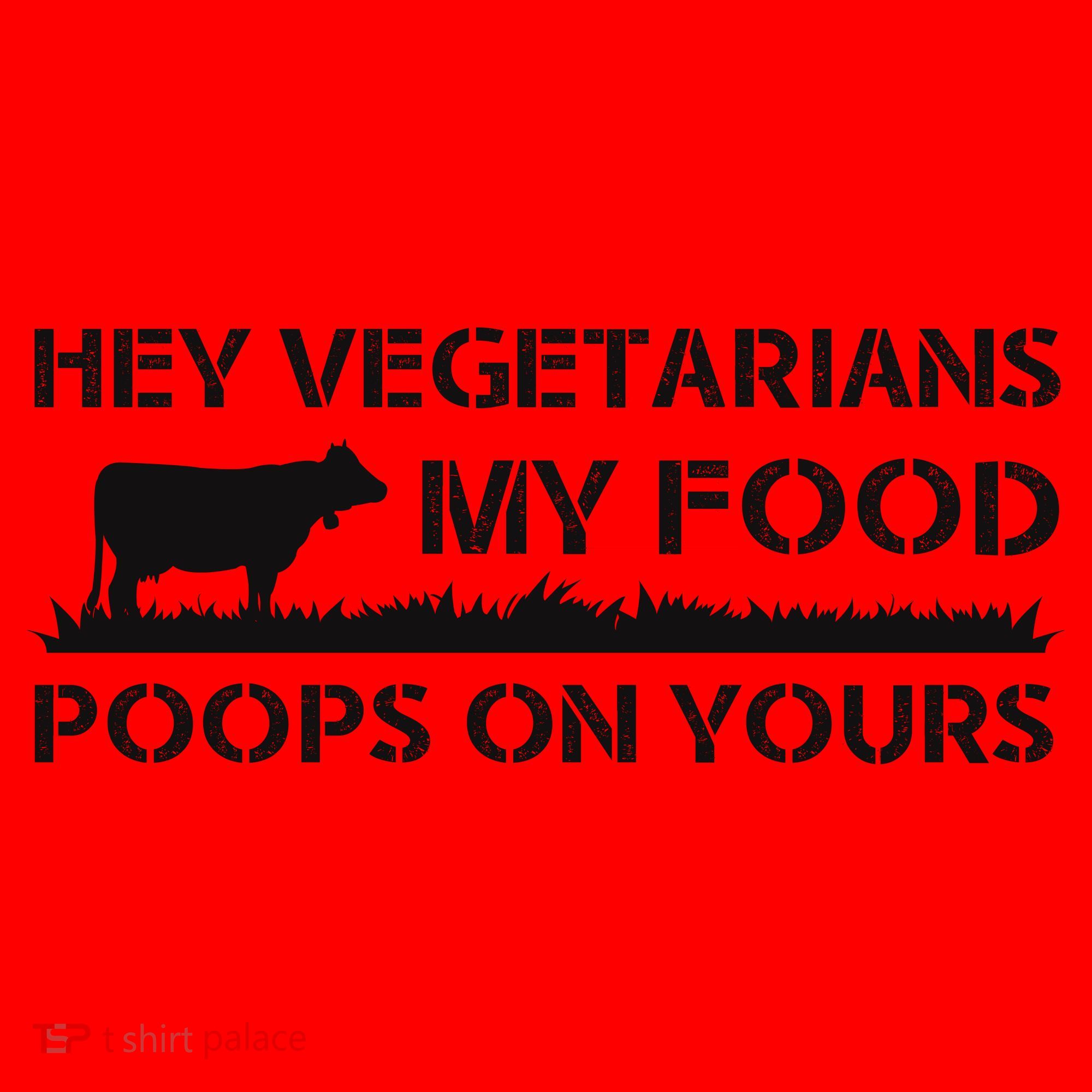 Vegetarians My Food Poops On Yours Santa Hat
