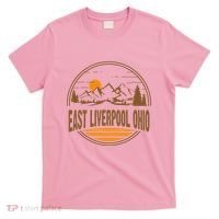 Vintage East Liverpool Ohio Mountain Hiking Souvenir T-Shirt thumb 0