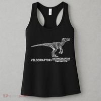 Velociraptor Equals Distanceraptor Timeraptor Women's Tank Top thumb 3