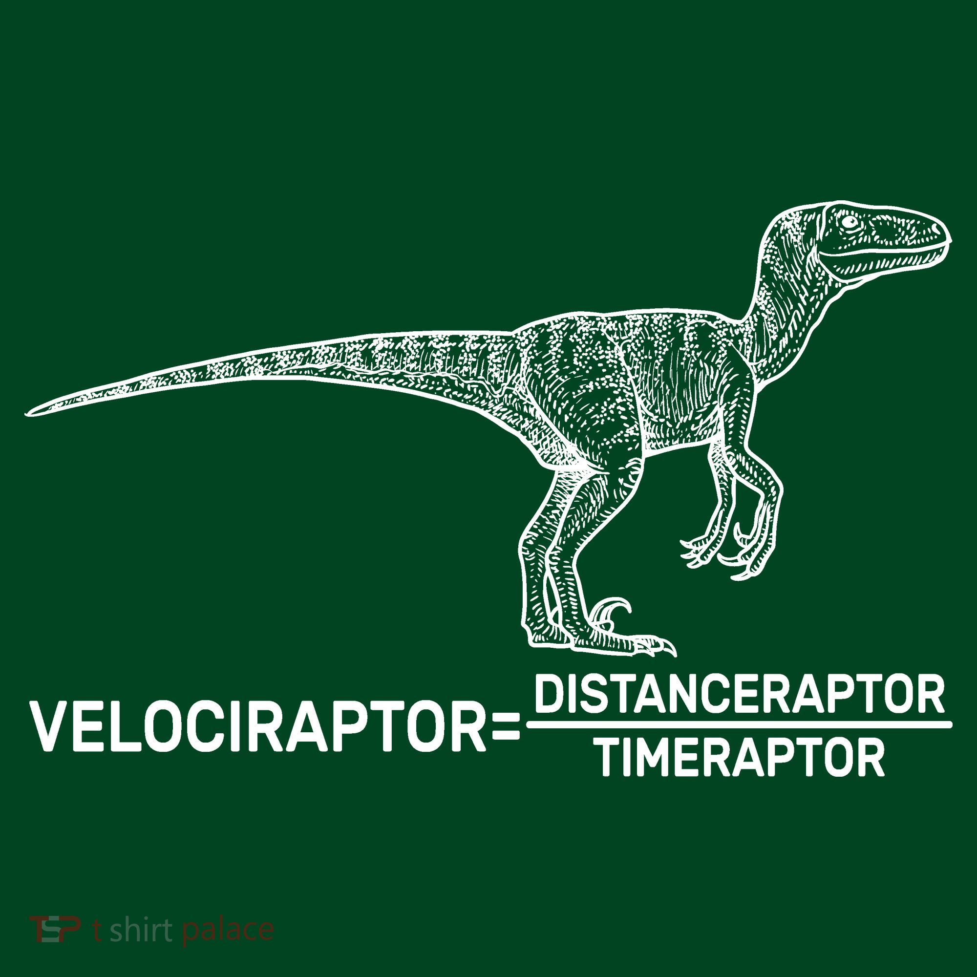 Velociraptor Equals Distanceraptor Timeraptor Pajama Set