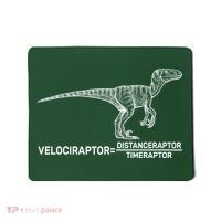 Velociraptor Equals Distanceraptor Timeraptor Mousepad thumb 0