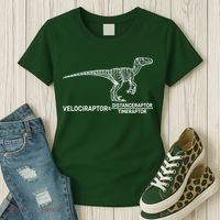 Velociraptor Equals Distanceraptor Timeraptor Women's T-Shirt thumb 3
