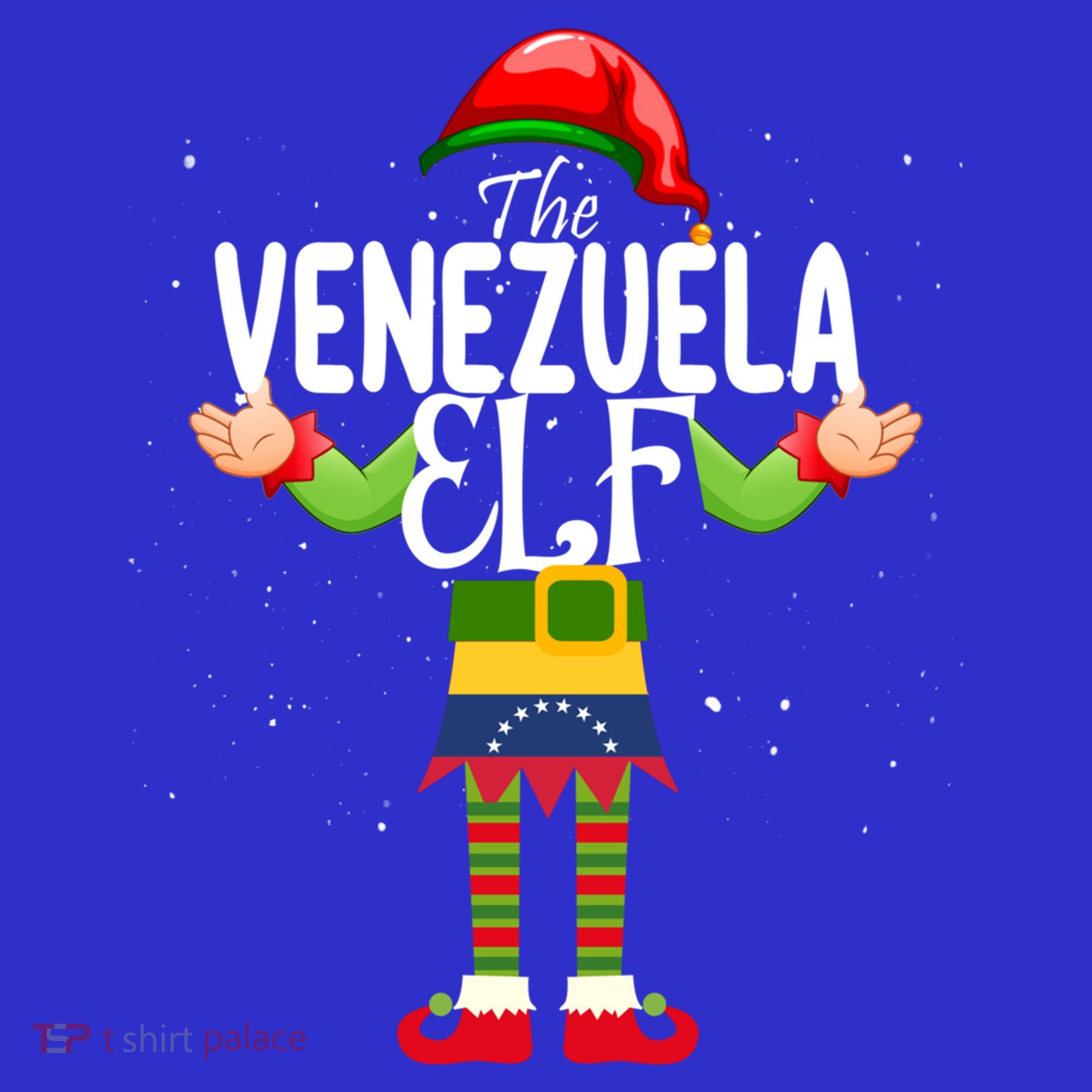 Venezuela Elf Matching Proud Patriotic Group Christmas Party Funny Gift Sweatshirt