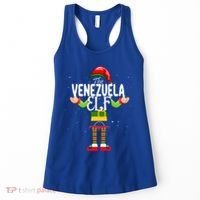 Venezuela Elf Matching Proud Patriotic Group Christmas Party Funny Gift Women's Tank Top thumb 0