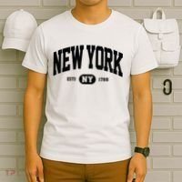 Vintage Established New York Ny T-Shirt thumb 6