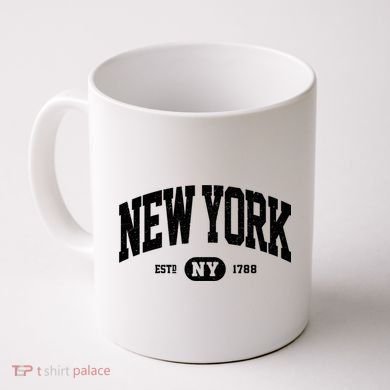 Vintage Established New York Ny Coffee Mug