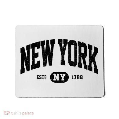 Vintage Established New York Ny Mousepad
