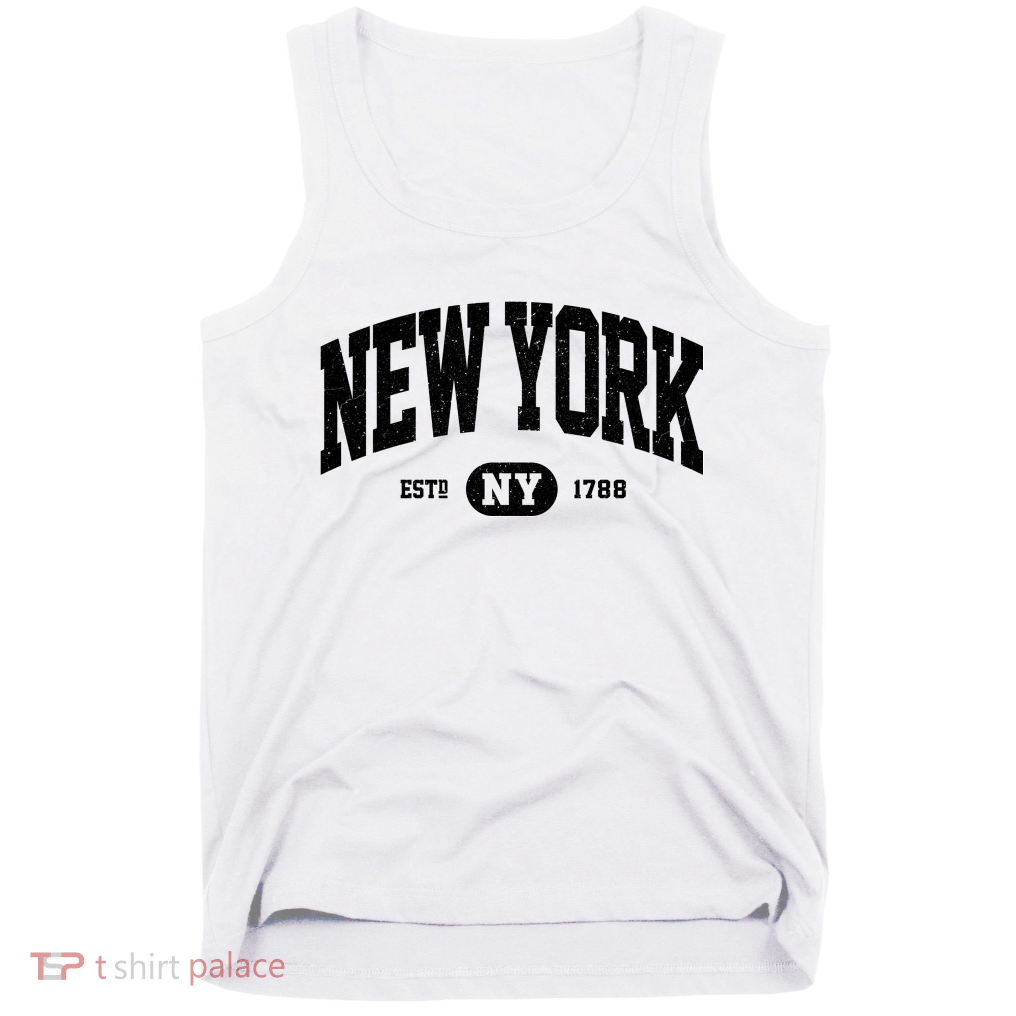 Vintage Established New York Ny Tank Top