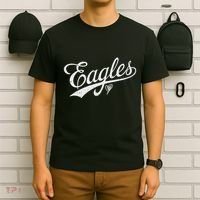 Vintage Eagles Name Retro Style T-Shirt thumb 6