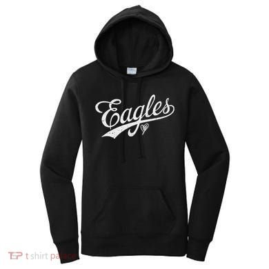 Vintage Eagles Name Retro Style Women's Hoodie