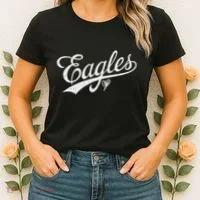 Vintage Eagles Name Retro Style Women's T-Shirt thumb 2