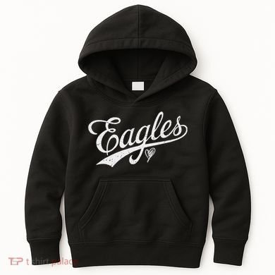 Vintage Eagles Name Retro Style Kids Hoodie