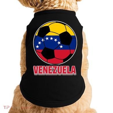 Venezuela Flag Soccer Jersey Doggie Tank