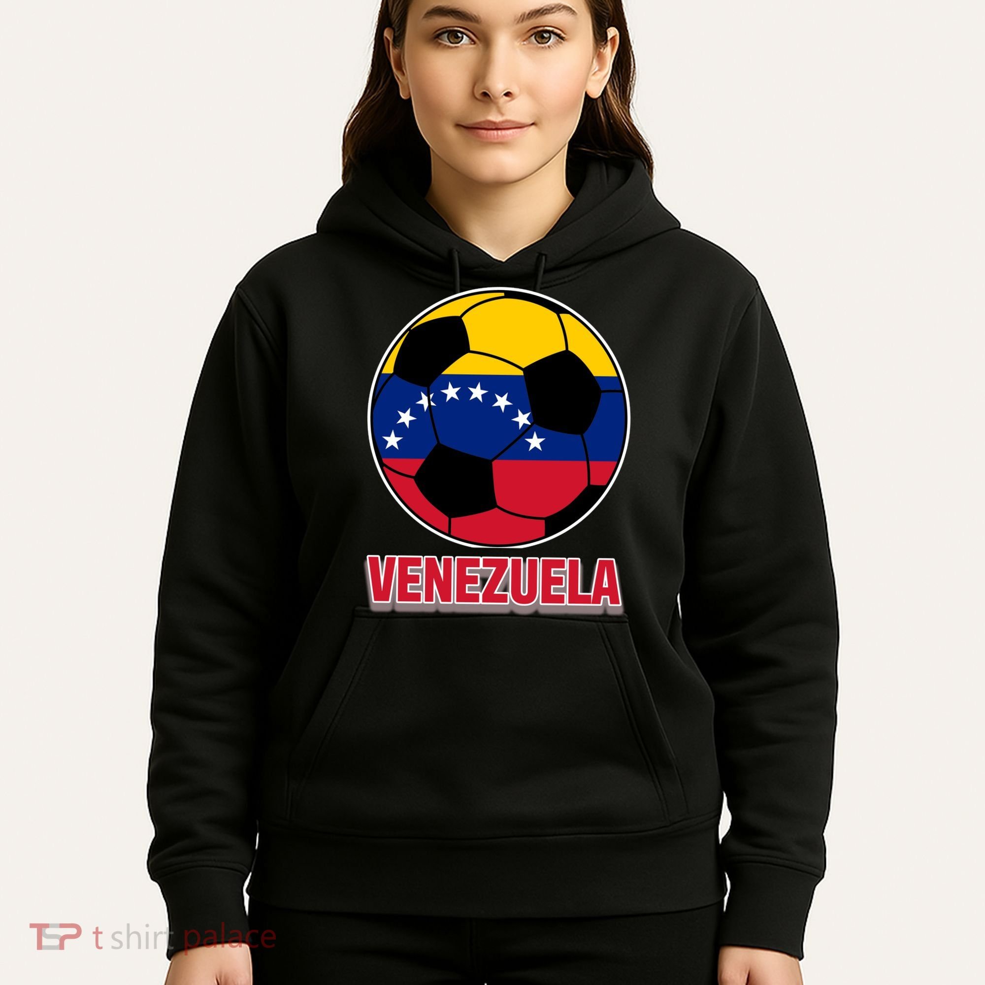 Venezuela Flag Soccer Jersey Hoodie
