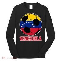 Venezuela Flag Soccer Jersey Long Sleeve Shirt thumb 0
