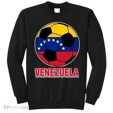 Venezuela Flag Soccer Jersey Sweatshirt
